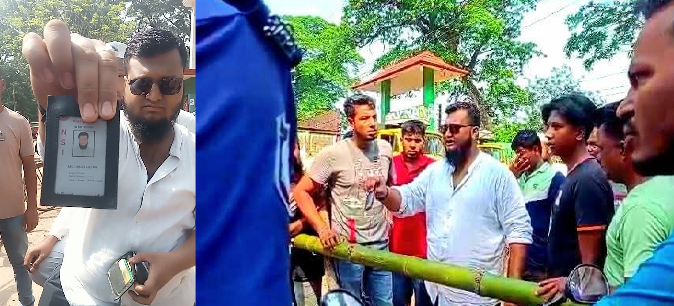 কালীগঞ্জে ভুয়া এনএসআই পরিচয়ে তেল নিতে গিয়ে ধরা, পরে মুচলেকায় মুক্ত