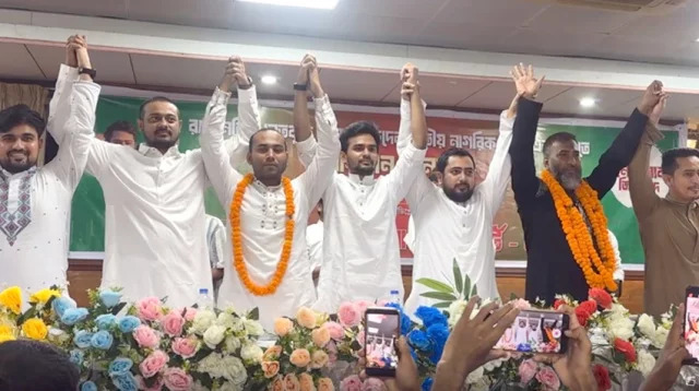 এনসিপিতে যোগ দিলেন ইসহাক সরকার, শেরে বাংলার নাতনি, রনি ও কাফি