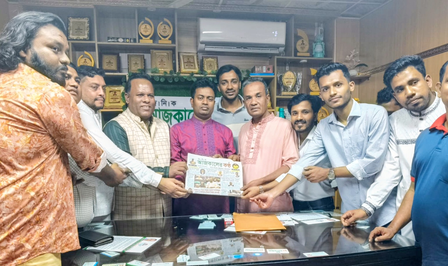 জমকালো আয়োজনে দৈনিক আজকালের কন্ঠ পত্রিকার ৫ম প্রতিষ্ঠাবার্ষিকী উদযাপন