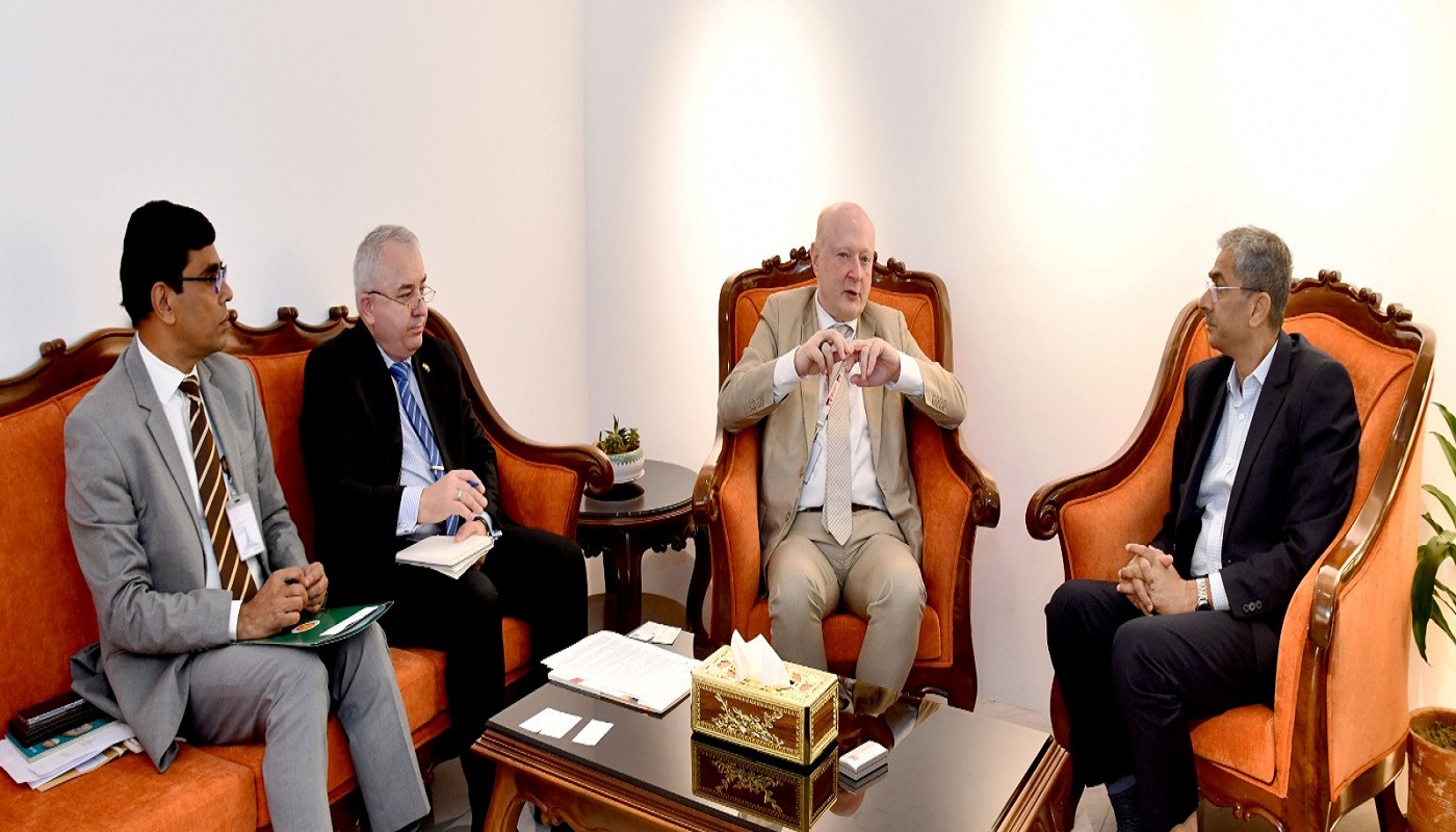 পানিসম্পদ মন্ত্রীর সাথে জার্মানির রাষ্টদূতের সাক্ষাৎ