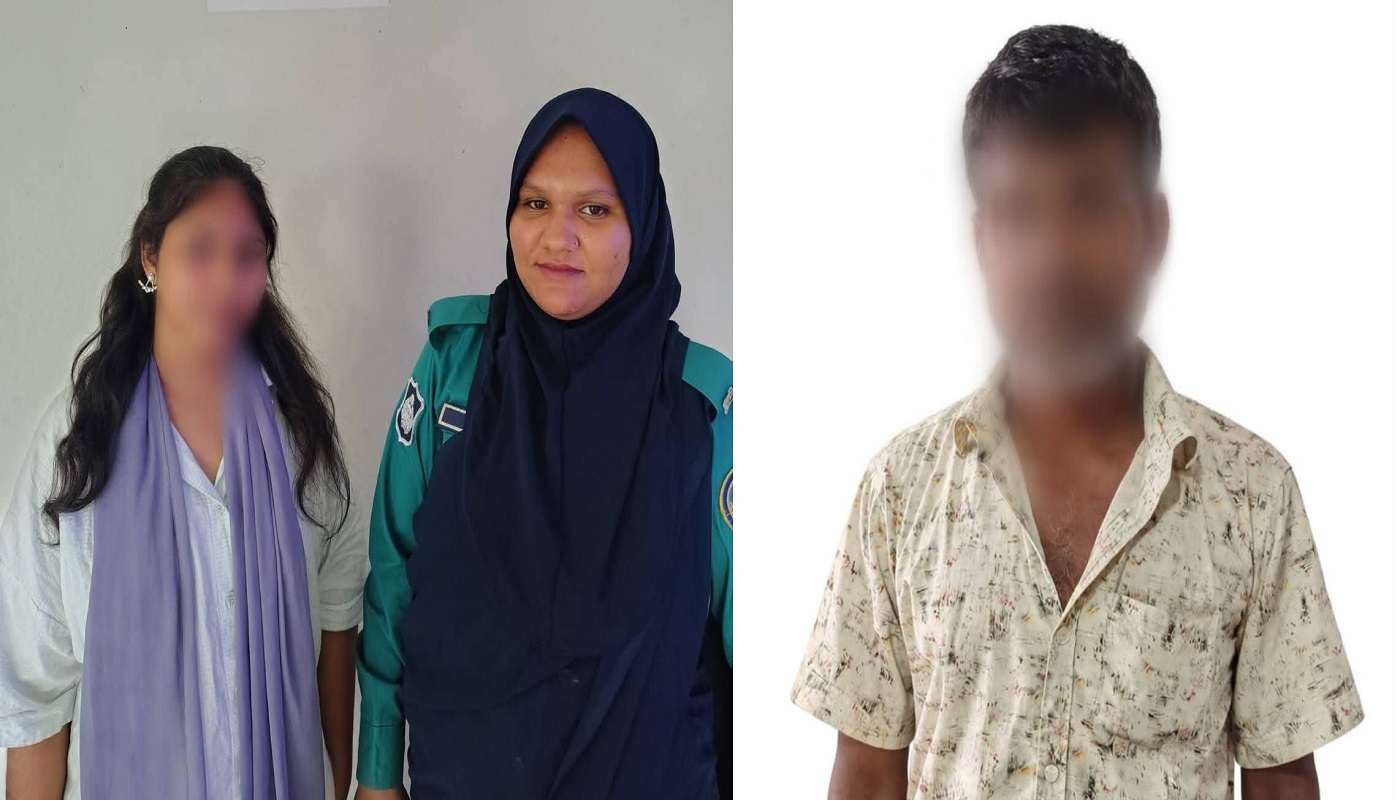বিএমপি এয়ারপোর্ট ও কাউনিয়া থানার পৃথক অভিযানে গাঁজাসহ আটক ২
