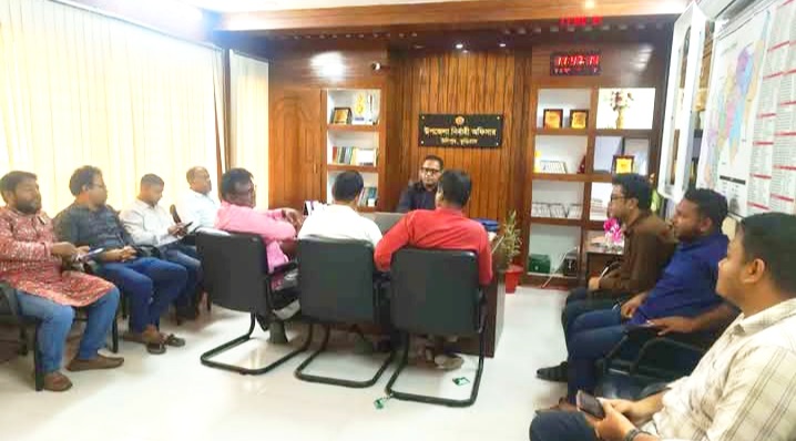 উলিপুরে নবাগত উপজেলা নির্বাহী অফিসারের সাথে সাংবাদিকদের মতবিনিময় সভা