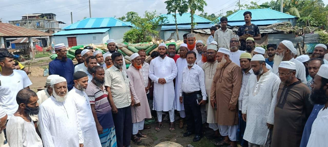 বাউফল উপজেলার কালিশুরি বাজারে ‘পিওর ওয়াটার সাপ্লাই স্কিম’ এর শুভ উদ্বোধন