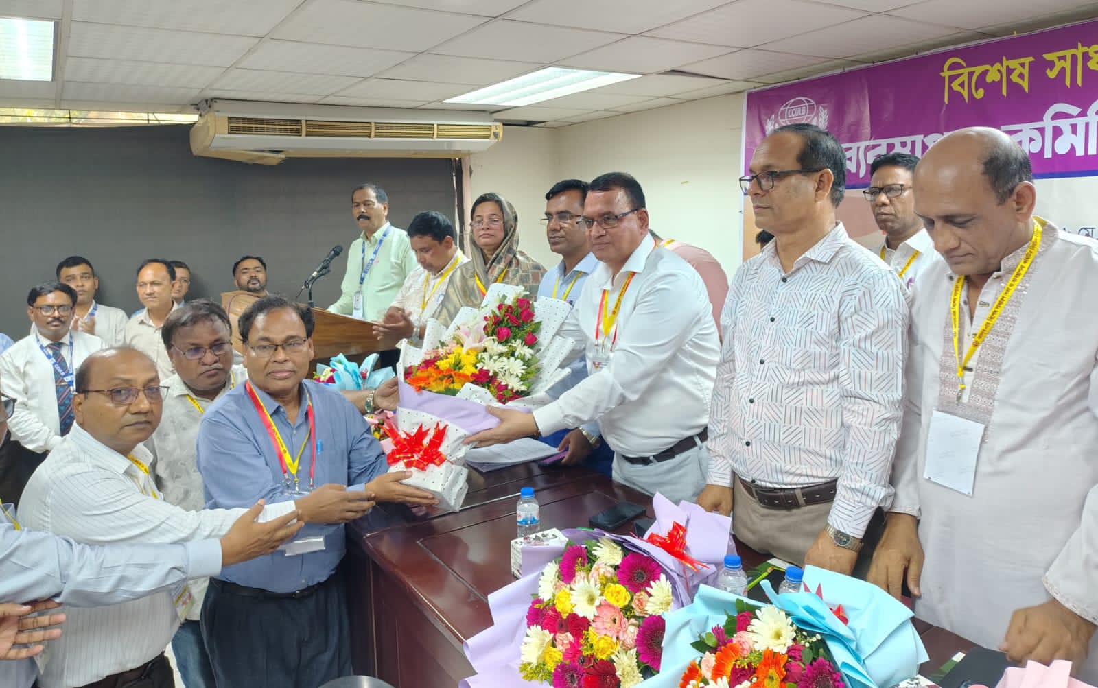 দি কো-অপারেটিভ ক্রেডিট ইউনিয়ন লীগ অব বাংলাদেশ লিঃ (কাল্ব) এর নির্বাচনে চেয়ারম্যান পদে আগষ্টিন পিউরীফিকেশন ও সম্পাদক পদে নরেশ চন্দ্র বিশ্বাস নির্বাচিত হয়েছেন