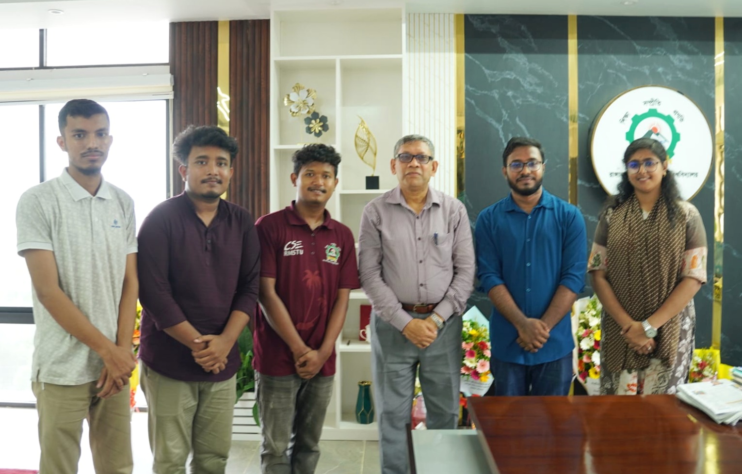 নবনিযুক্ত উপাচার্যের সাথে রাবিপ্রবি সাংবাদিক সমিতির মতবিনিময় সভা