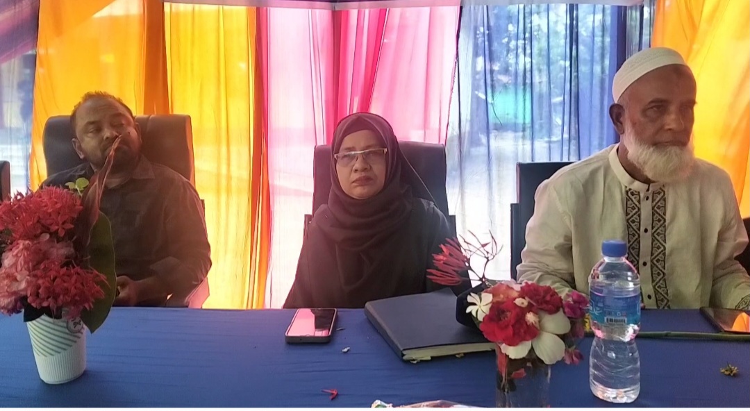 নেত্রকোণায় প্রধান শিক্ষক রেজিয়া আক্তারের অবসরজনিত বিদায় সংবর্ধনা অনুষ্ঠিত