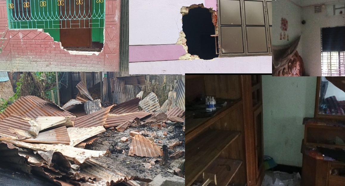 ব্রাহ্মণবাড়িয়ায় বাড়িতে হামলা-লুটপাট, ক্ষতি দেড় কোটি
