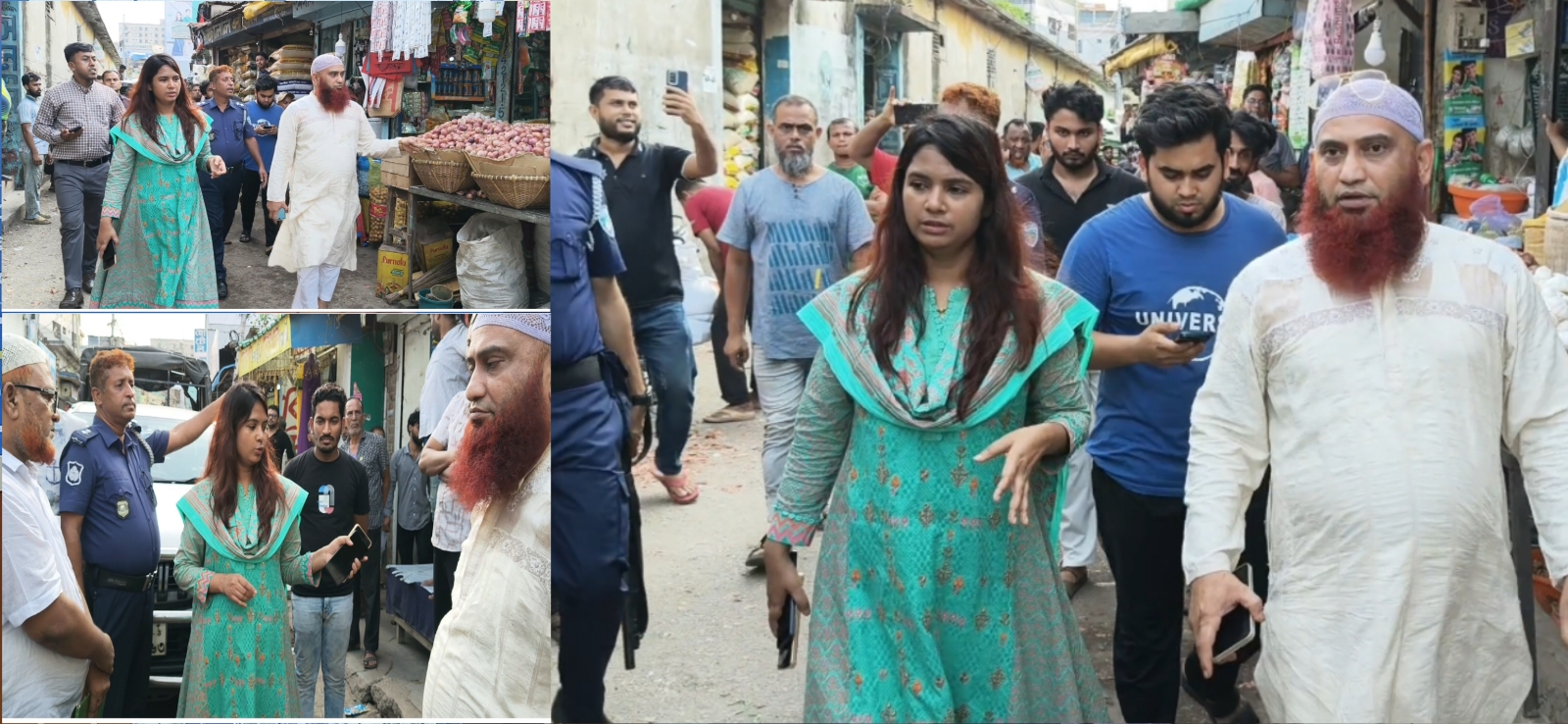 ব্রাহ্মণবাড়িয়ায় যানজট নিরসনে আনন্দ বাজার ও নিউ মার্কেটে উচ্ছেদ অভিযান