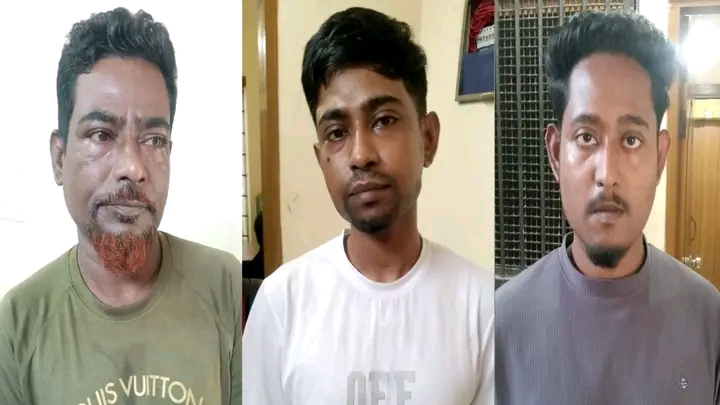 সিলেটের গোলাপগঞ্জে যুবককে কুপিয়ে জখম, মামলার তিন আসামি গ্রেফতার
