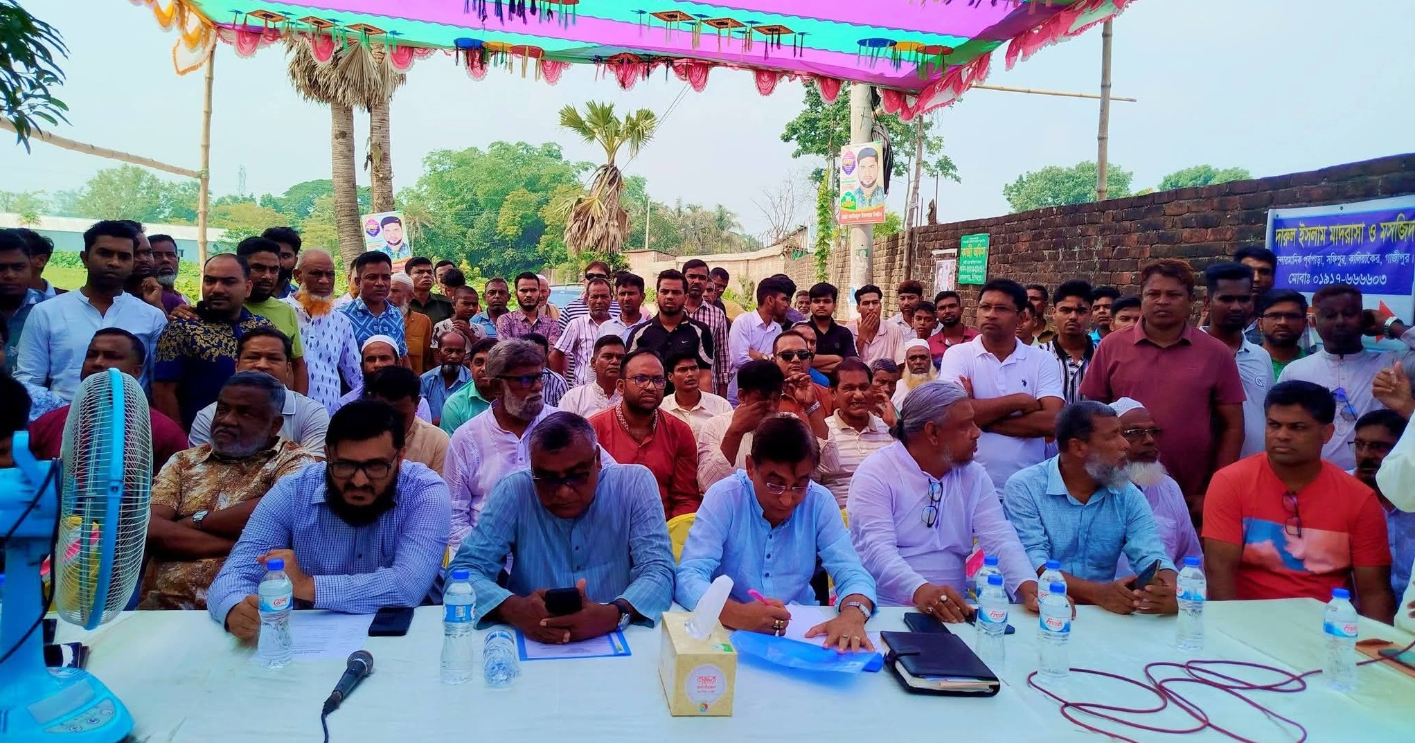 কালিয়াকৈর চারটি গুরুত্বপূর্ণ সড়ক নির্মাণ কাজের ভিত্তি স্থাপন উদ্বোধন করেন এমপি মজিবুর রহমান