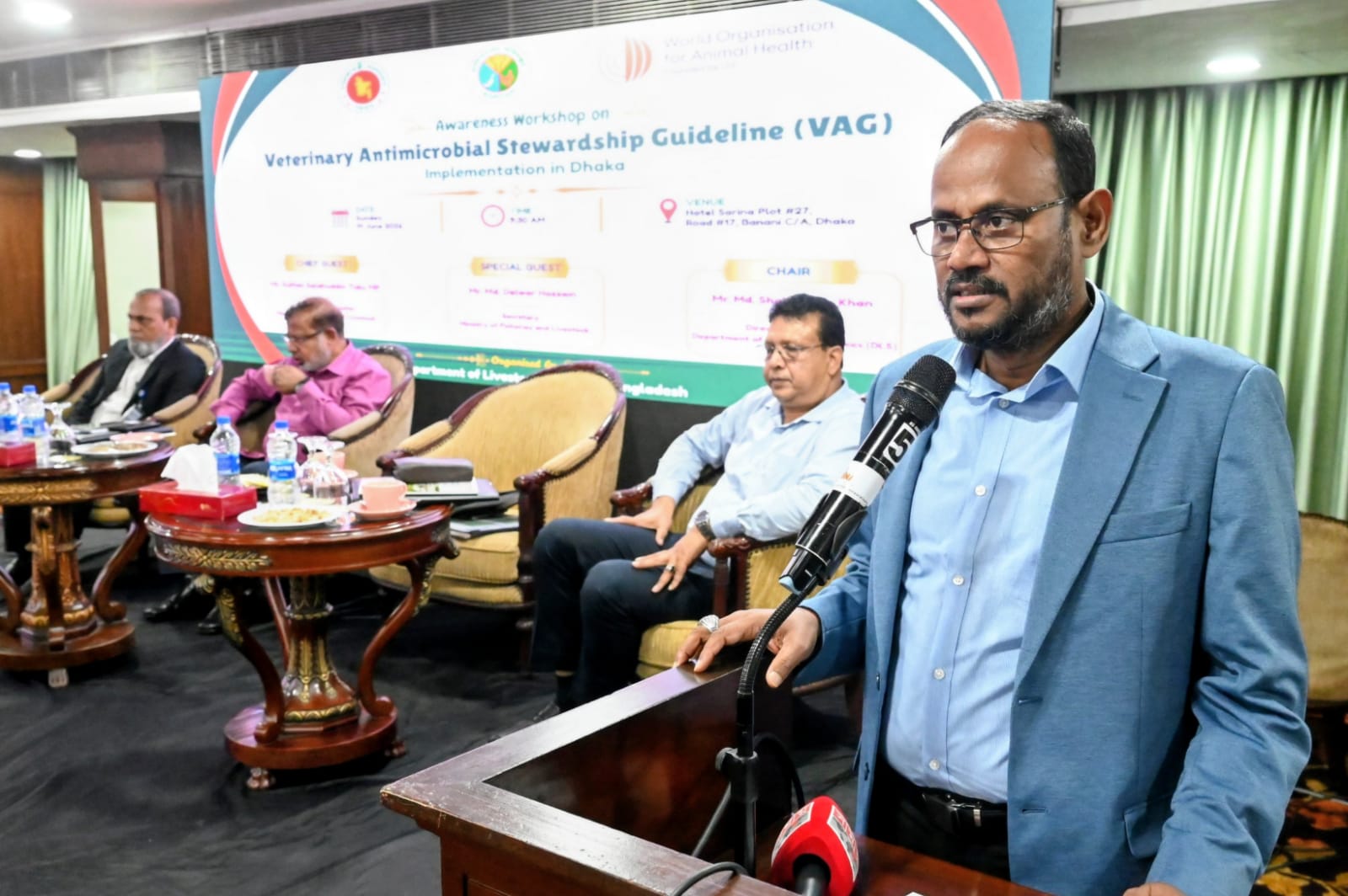 অযৌক্তিক অ্যান্টিবায়োটিক ব্যবহার রোধে সম্মিলিত উদ্যোগ জরুরি: প্রতিমন্ত্রী সুলতান সালাউদ্দিন টুকু