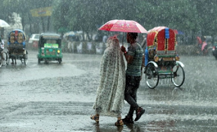 রাজধানীতে স্বস্তির বৃষ্টি