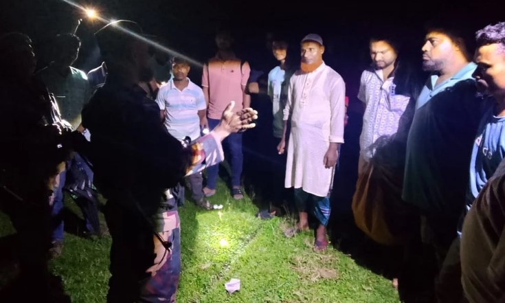 সিলেটের সীমান্ত এলাকায় পুশ ইন ঠেকাতে বিজিবি কঠোর সতর্ক অবস্থানে