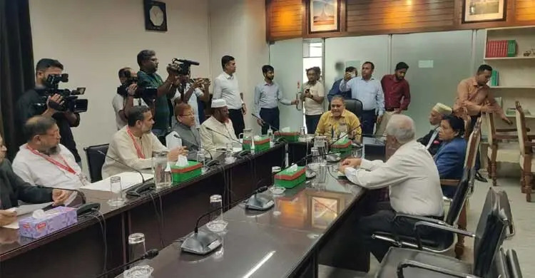 জামায়াতের সঙ্গে সিইসির বৈঠক