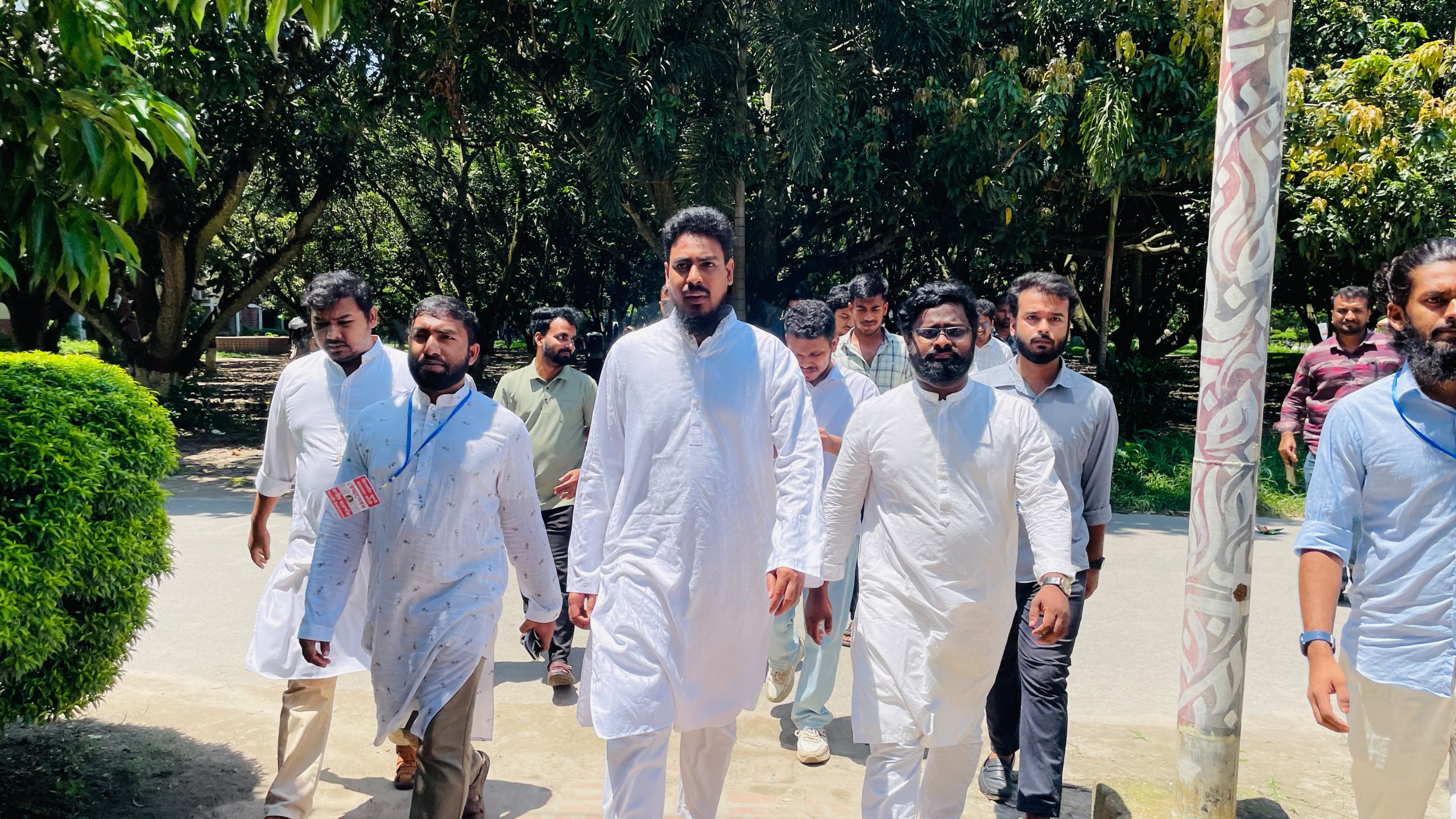 জুলাইয়ের সম্মুখসারীর নেতাদের আগমন ইবিতে
