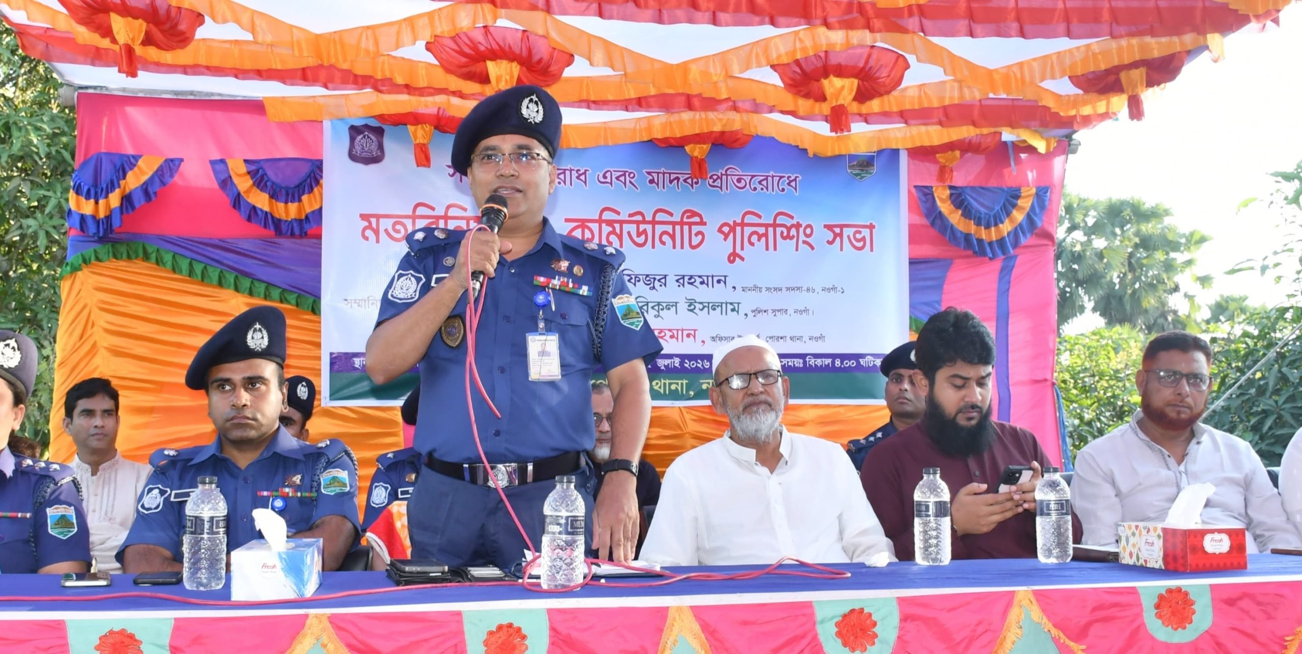 নওগাঁর সড়কে ছিনতাই-ডাকাতির অধ্যায় স্থায়ীভাবে বন্ধে দৃঢ় প্রতিজ্ঞ জেলা পুলিশ