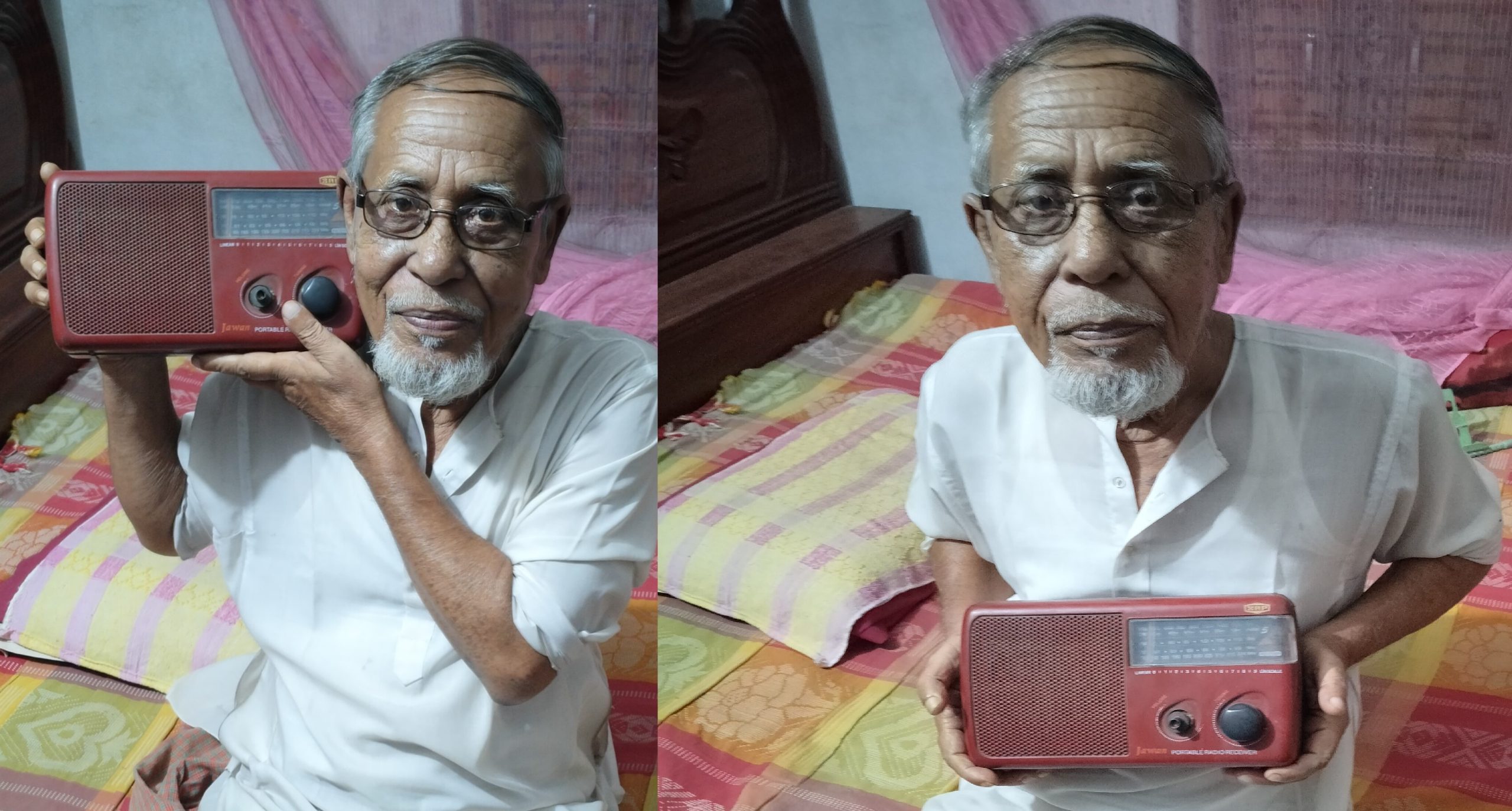 কালীগঞ্জে ৫৬ বছর ধরে রেডিও প্রেমিক খলিলুর রহমান