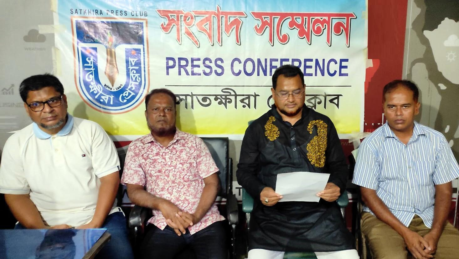 সংবাদ সম্মেলনে রাস্তা দখলের অভিযোগ অস্বীকার : রাস্তাটি ক্রয়কৃত দাবি ওমর ফারুকের