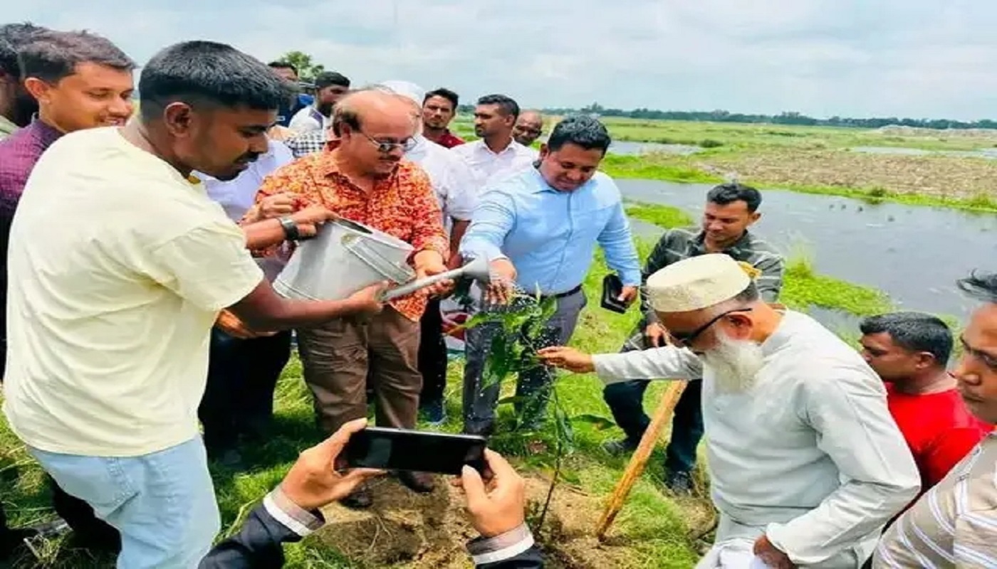 আত্রাইয়ে ২৫ কোটি বৃক্ষরোপণ কর্মসূচির উদ্বোধন