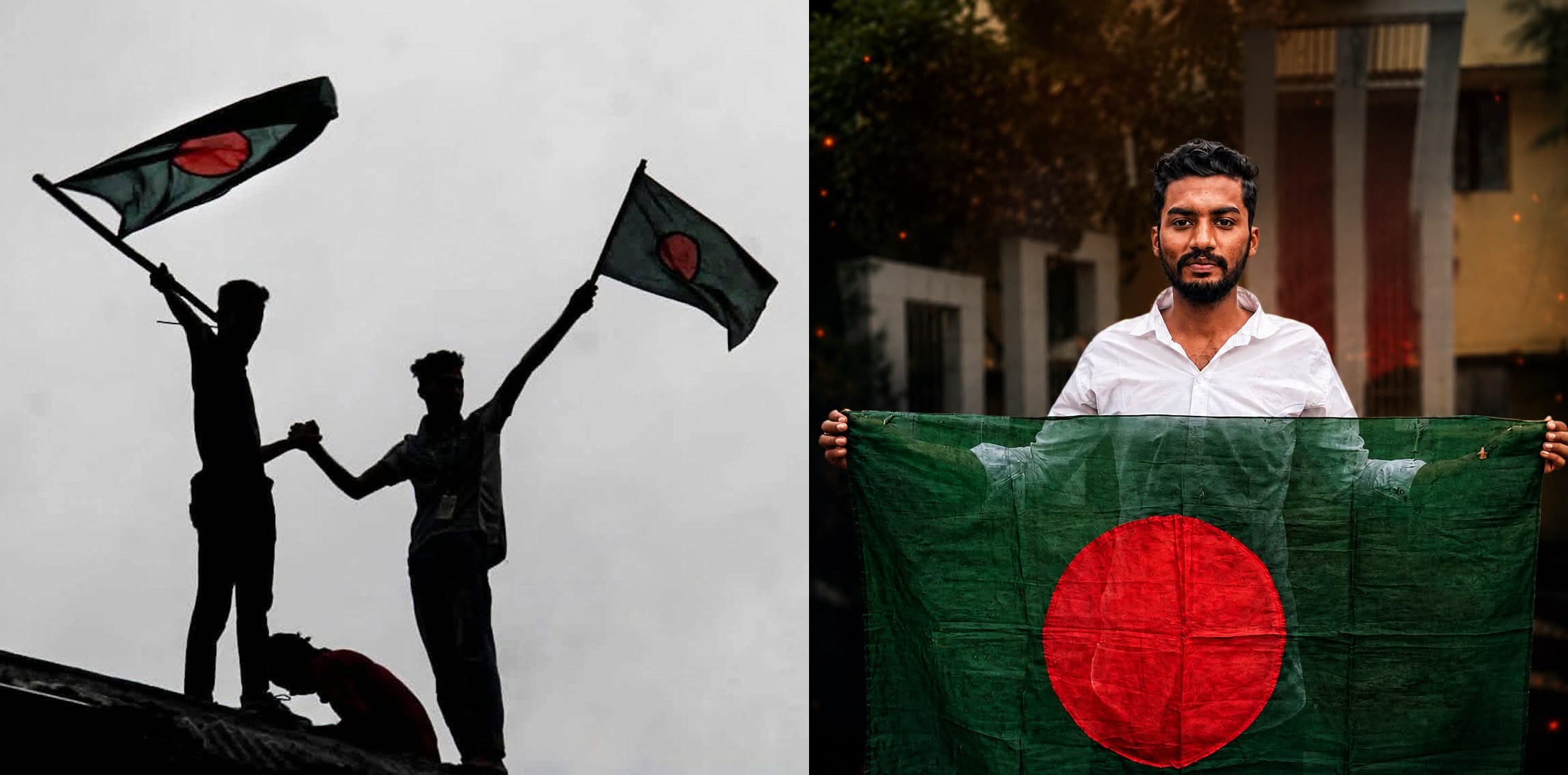 জুলাই আন্দোলনে ফ্লাইওভারের ওপর দাঁড়িয়ে উড়ানো সেই পতাকা প্রধানমন্ত্রীর হাতে তুলে দিতে চান গুলিবিদ্ধ ছাত্রদল নেতা আজিজুর শেখ