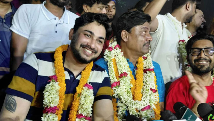 শিল্পী সমিতির সভাপতি শিবা শানু, সম্পাদক জয় চৌধুরী