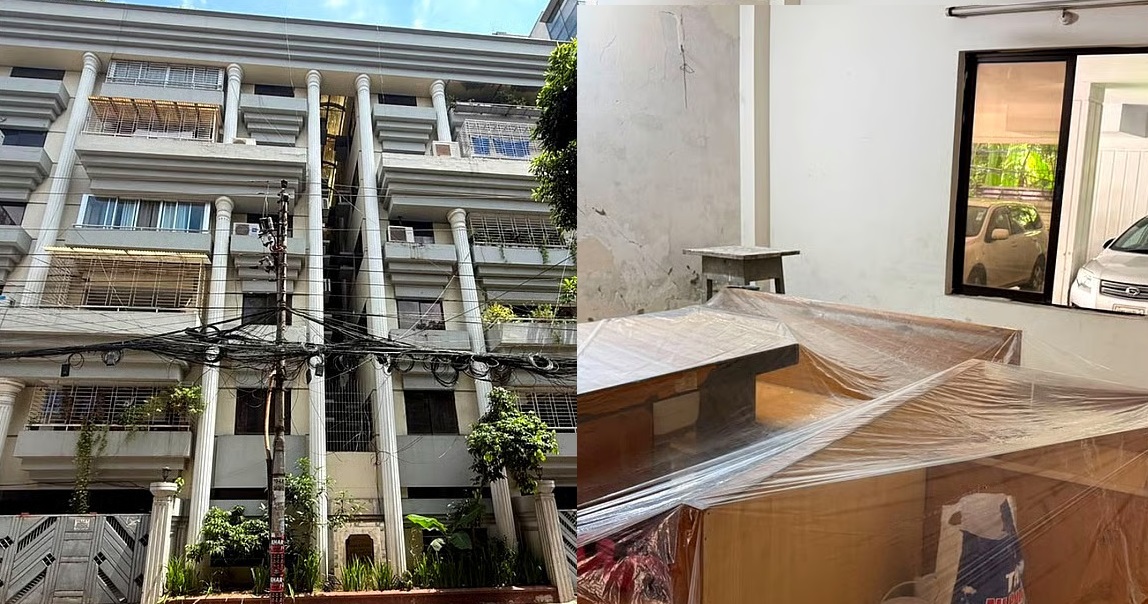 সদ্য সাবেক রাষ্ট্রপতির গুলশানের বাড়িতে পরিচ্ছন্নতা ও রঙের কাজ চলছে