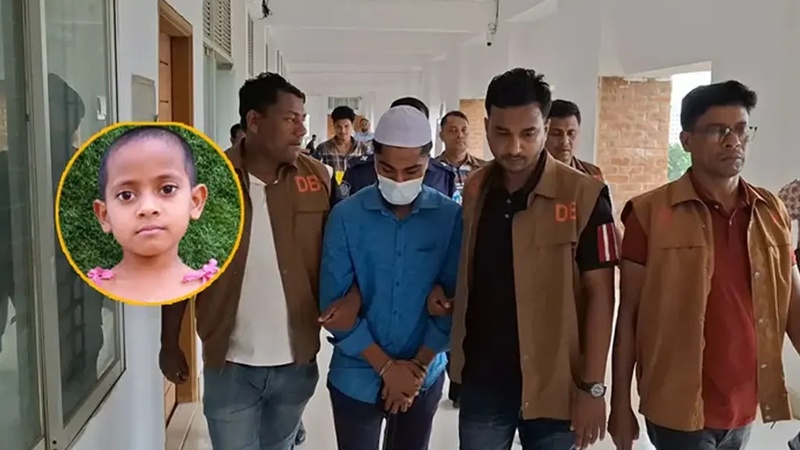 চাচাতো বোনকে ধর্ষণ ও হত্যার দায়ে যুবকের মৃত্যুদণ্ড