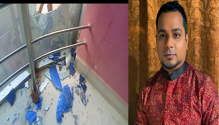 ব্রাহ্মণবাড়িয়ায় জন্মাষ্টমীর পরামর্শ সভা ডাকাকে কেন্দ্র করে ছাত্রদলের সদস্য সচিব সমীর চক্রবর্তীর নেতৃত্বে গৌর সাহার বাড়িতে হামলা ও ভাঙচুরের অভিযোগ