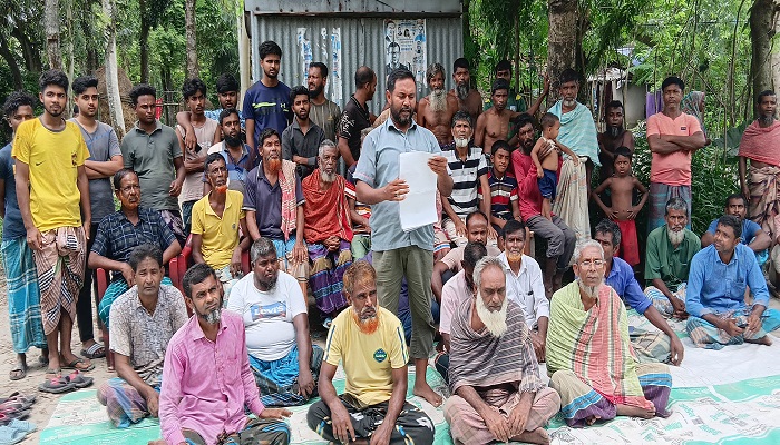 সিংড়ায় জমি বিরোধের জেরে সালিস  অমান্য করে মাতব্বরদের নামে মামলা