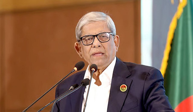 মির্জা ফখরুল রাষ্ট্রপতি নির্বাচিত হওয়ায় জাককানইবি ভিসির অভিনন্দন