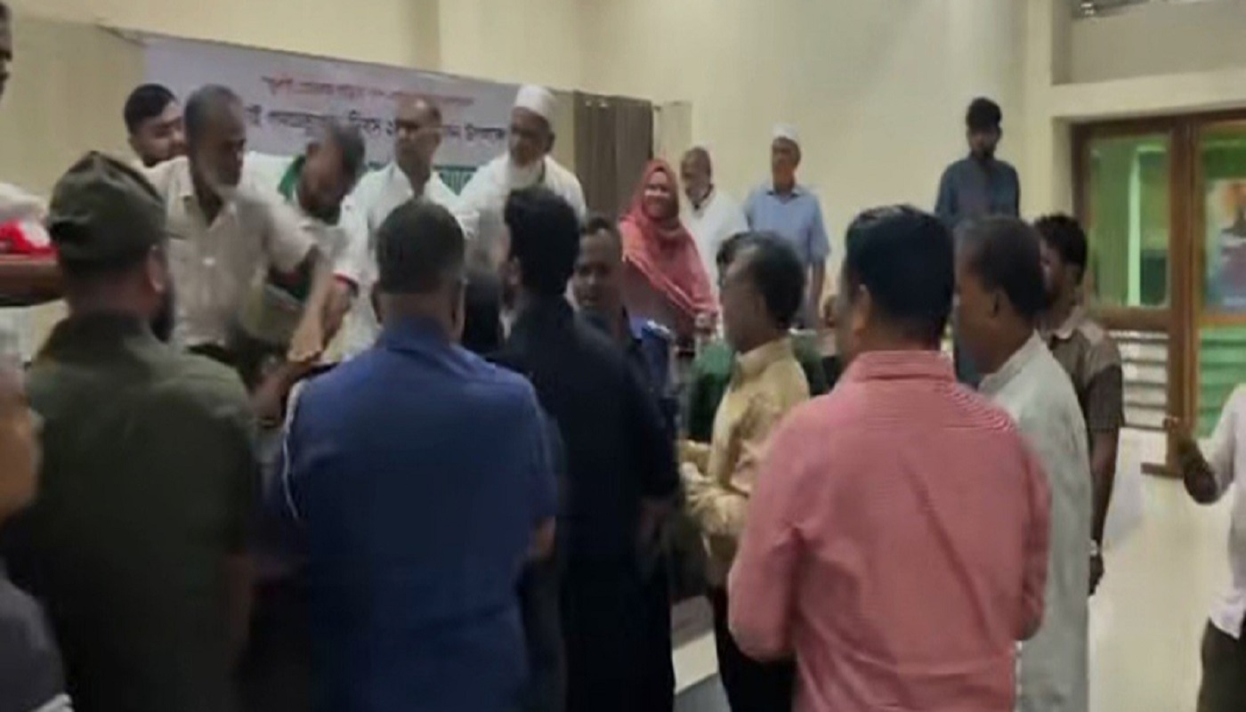 কালীগঞ্জে জুলাই গণঅভ্যুত্থান দিবস অনুষ্টানে হট্টগোল