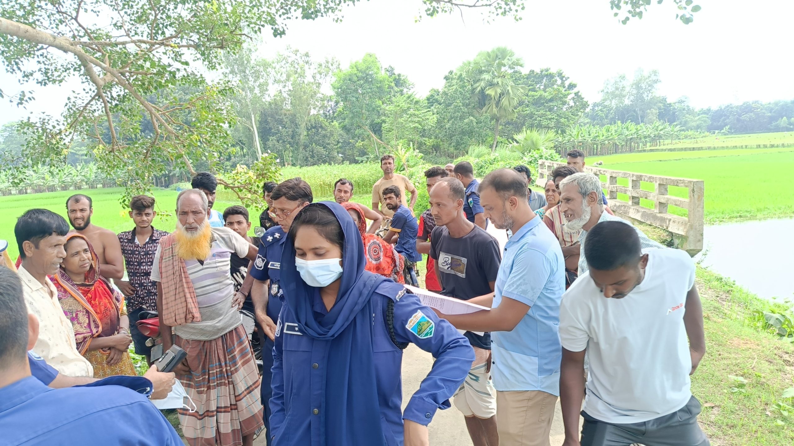 মৃগী রোগে আক্রান্ত হয়ে মান্দায় বিলে ডুবে নারীর করুণ মৃত্যু