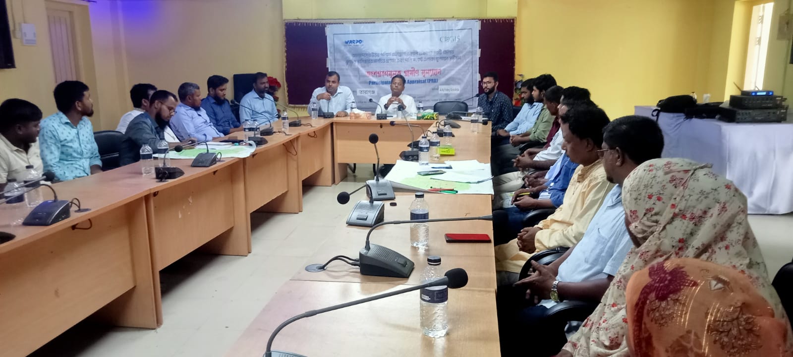 ভূগর্ভস্থ পানি সংকট নিরসনে তারাগঞ্জে আলোচনা সভা