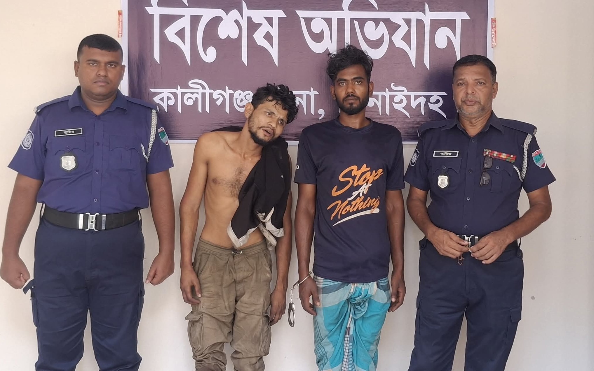 কালীগঞ্জে আন্তঃজেলা মোটর সাইকেল চোর চক্রের দুই সদস্য গ্রেফতার