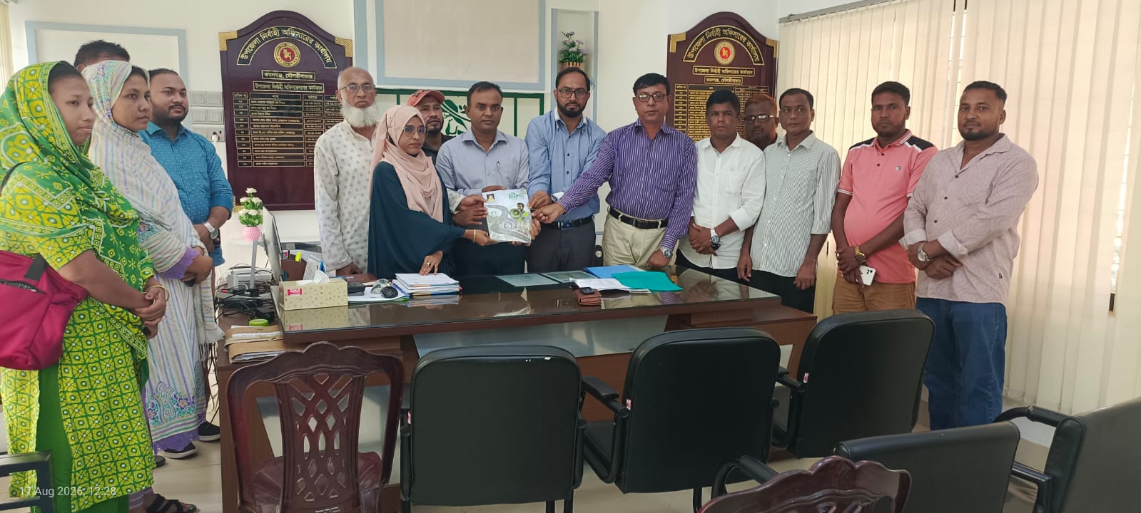 কমলগঞ্জে নবাগত ইউএনও সাথে নিসচা কমলগঞ্জ শাখার সৌজন্য সাক্ষাৎ ও মতবিনিময়
