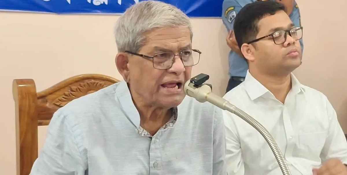 বিরোধী নেতারা শেখ হাসিনার ভাষায় কথা বলছেন: মির্জা ফখরুল