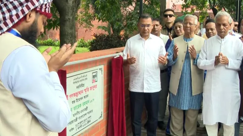 জুলাই স্মৃতি জাদুঘর উদ্বোধন করলেন প্রধানমন্ত্রী