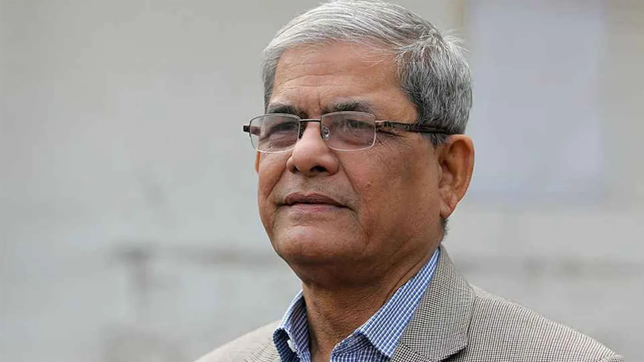 বিএনপির পক্ষ থেকে রাষ্ট্রপতি পদে মনোনীত মির্জা ফখরুল