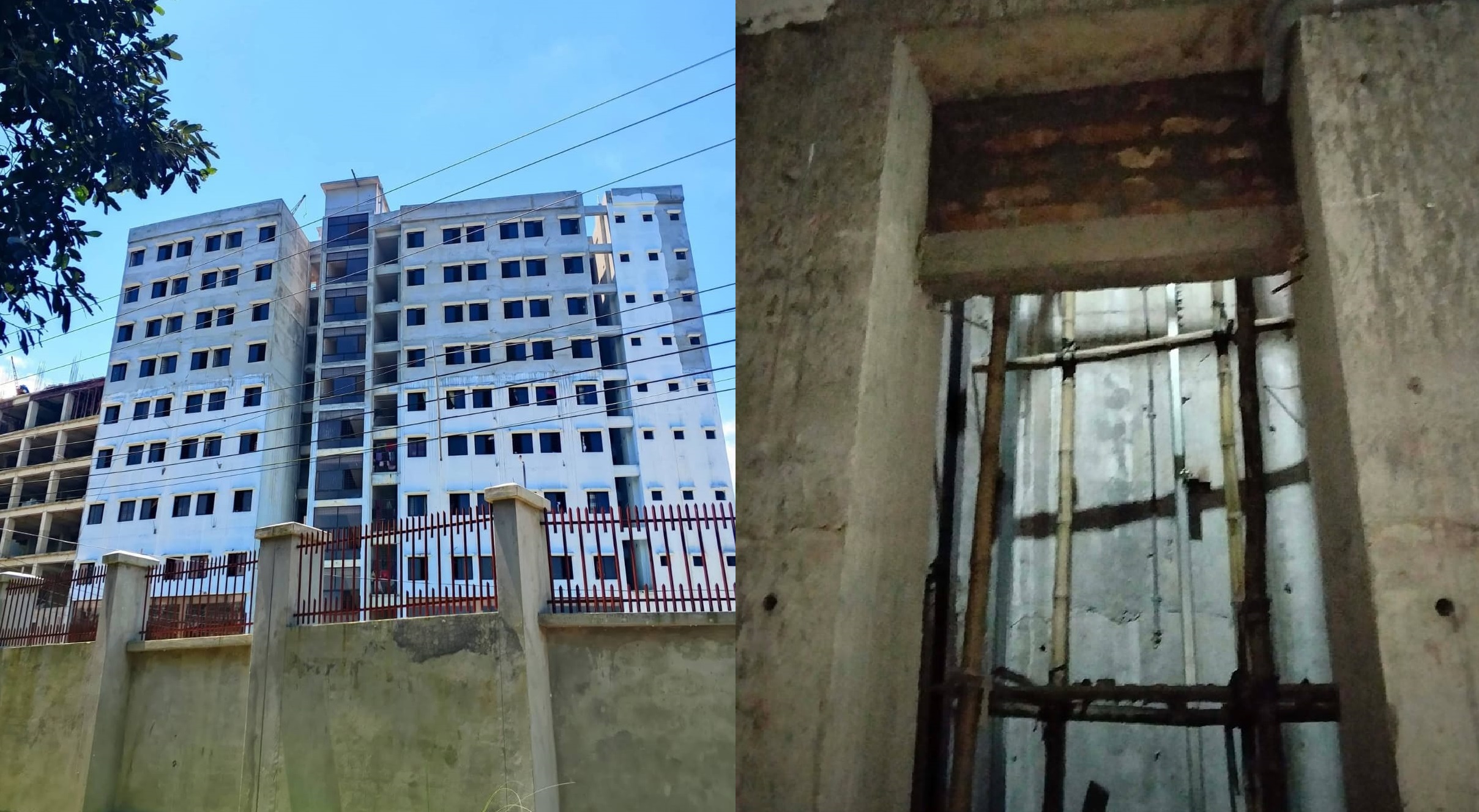 লিফটহীন বাকৃবির খালেদা জিয়া হল, দুর্ভোগে ছাত্রীরা