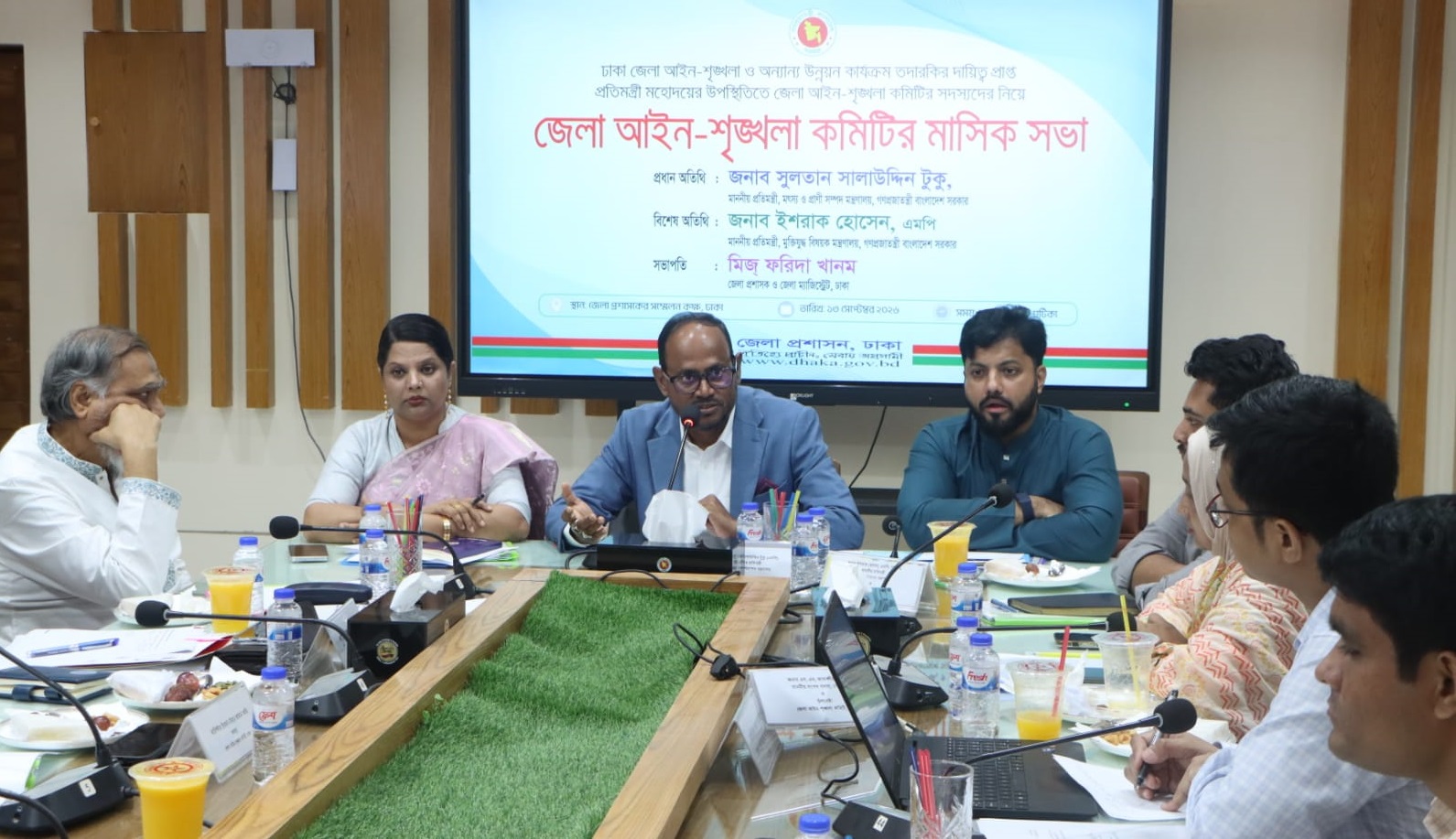 আইনশৃঙ্খলার পাশাপাশি উন্নয়ন প্রতিবন্ধকতা দূর করতে উদ্যোগ নিতে হবে: প্রাণিসম্পদ প্রতিমন্ত্রী