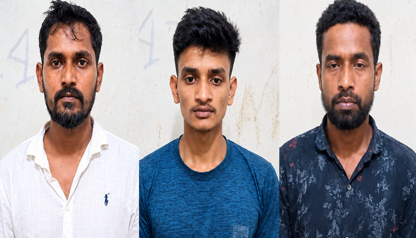 আগৈলঝাড়ায় পৃথক দুটি অভিযানে ইয়াবা ও গাঁজাসহ ৩ মাদক ব্যবসায়ী গ্রেপ্তার