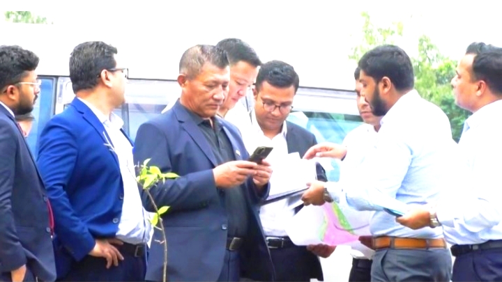 কুড়িগ্রামে ভুটানের বিনিয়োগের সম্ভাবনা, অর্থনৈতিক অঞ্চলের স্থান পরিদর্শনে ভুটানের প্রতিনিধি দল