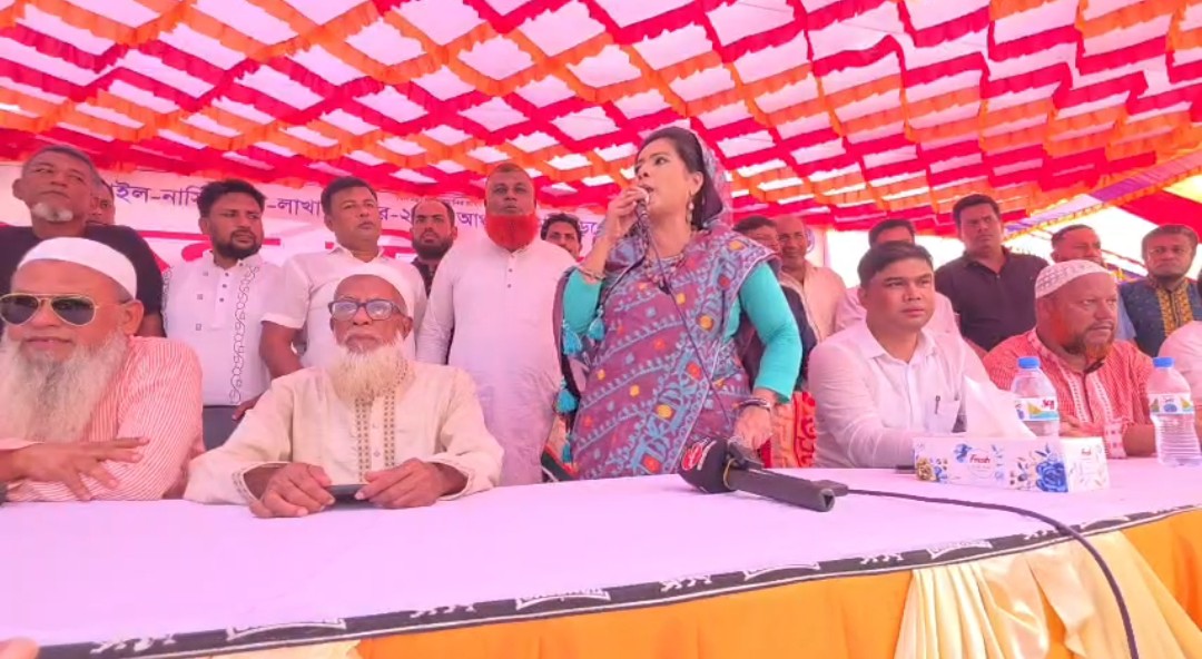 উন্নয়নের নামে ‘বাঁশের রাজনীতি’ হয়েছে, এবার চাই টেকসই সড়ক: নাদিয়া পাঠান এমপি