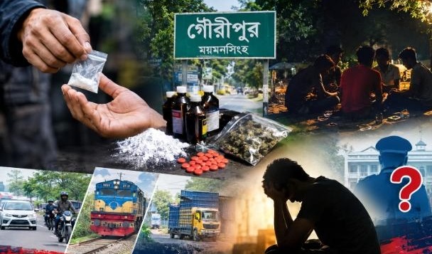 গৌরীপুরে হাত বাড়ালেই মিলছে মাদক, রাত নামলেই জমে আসর- প্রশাসনের ভূমিকা নিয়ে স্থানীয়দের ক্ষোভ প্রকাশ