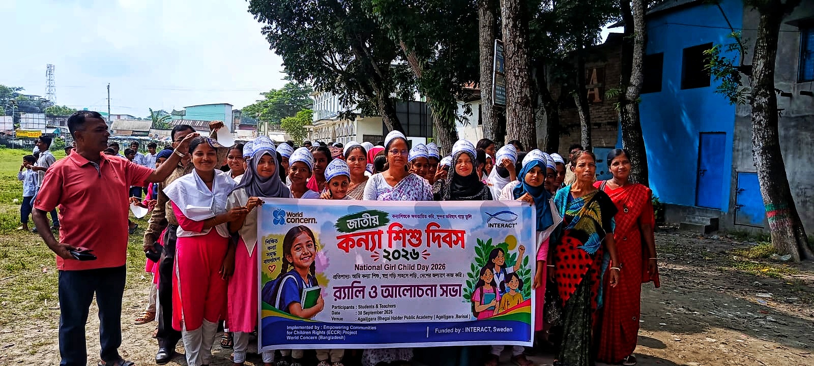 আগৈলঝাড়ায় নানা আয়োজনে জাতীয় কন্যা শিশু দিবস উদযাপন