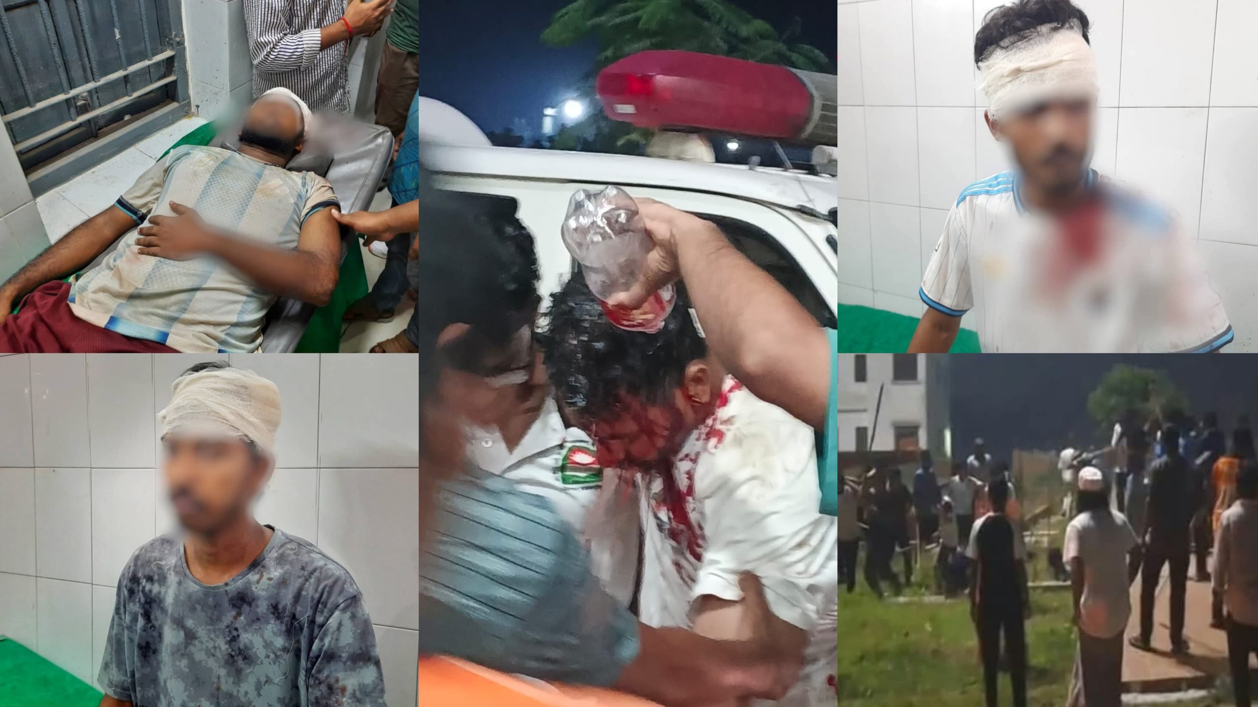 জাককানইবিতে দফায় দফায় সংঘর্ষ, হাসপাতালে ভর্তি ৬ শিক্ষার্থী