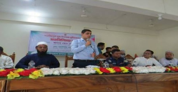 জিয়ানগরে দুর্গাপূজা উদযাপন উপলক্ষে সুধীজনদের সাথে জেলা প্রশাসকের মতবিনিময় সভা