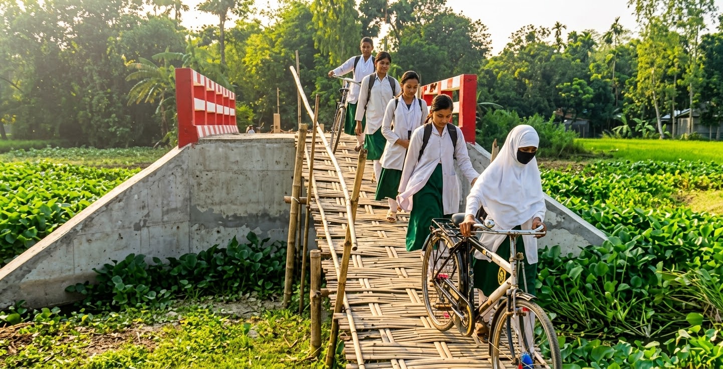 কুড়িগ্রামে ত্রাণের কাজ যেন নেই প্রাণ, এ যেন মরন ফাঁদ