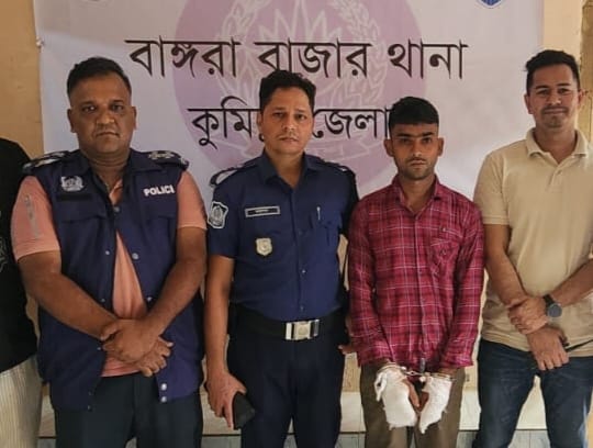 বাঙ্গরায় প্রেমের সম্পর্ক নিয়ে বিরোধ, মামাকে কুপিয়ে হত্যা; প্রধান আসামি ভাগ্নে গ্রেপ্তার