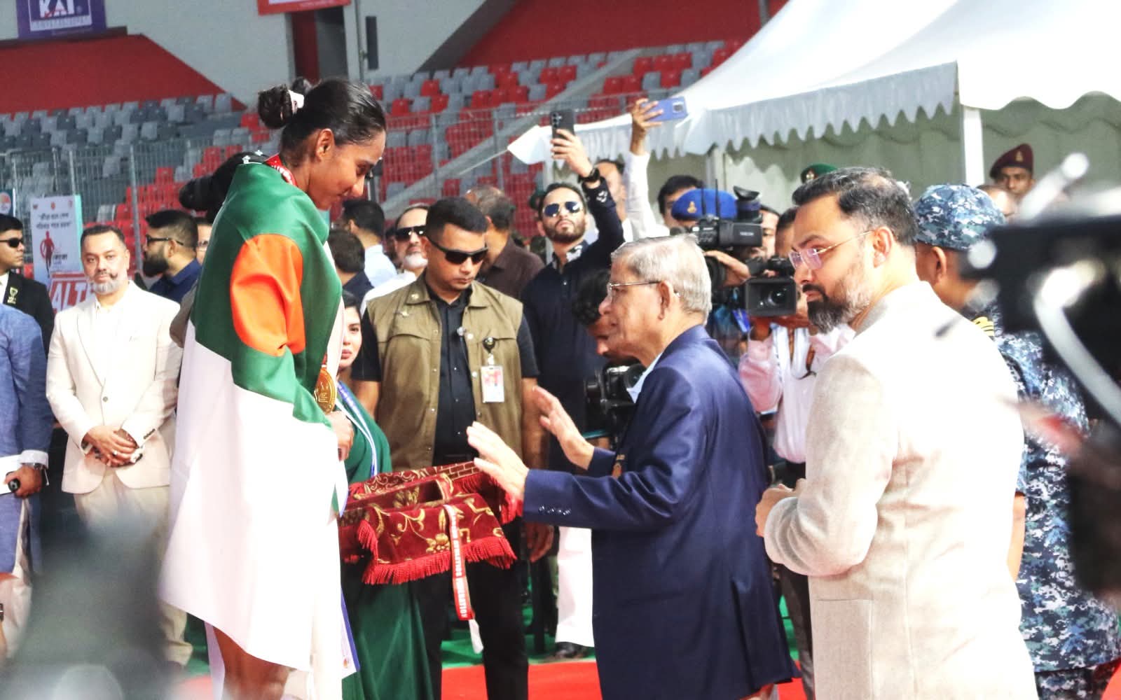 ১৮তম বার দ্রুততম মানবী যবিপ্রবির শিরিন আক্তার